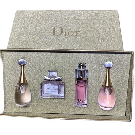 dior gift set australia|dior miniature perfume gift set.